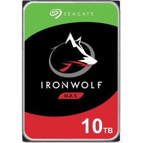 Seagate Ironwolf 10TB HDD Σκληρός Δίσκος 3.5" SATA III 7200rpm με 256MB Cache για NASΚωδικός: ST10000VN0008 