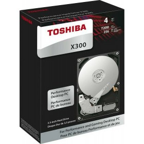 Toshiba X300 4TB HDD Σκληρός Δίσκος 3.5" SATA III 7200rpm με 128MB Cache για DesktopΚωδικός: HDWE140EZSTA 