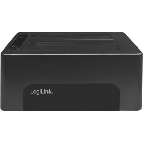 "LogiLink USB 3.0 LogiLink USB 3.0, 2-Bay docking station with QuickPort for 2.5” & 3.5” SATA HDD/SSD