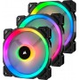 Corsair LL120 RGB 3 Fan Pack with Lighting Node PRO (3 τμχ)