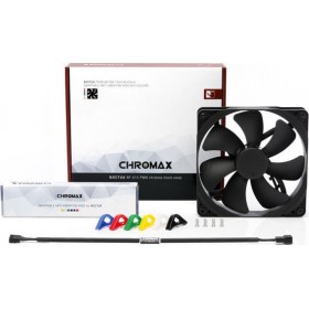 Noctua NF-A14 PWM chromax.black.swap 140mm Noctua NF-A14 PWM chromax.black.swap 140mm