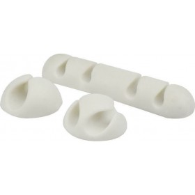 Legami Milano CC0002 Clips Οργάνωσης Καλωδίων 3τμχ Λευκό Legami Milano CC0002 Clips Οργάνωσης Καλωδίων 3τμχ Λευκό