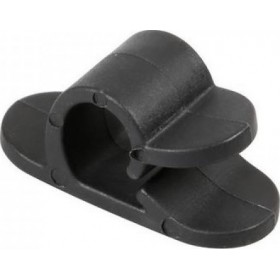 Lampa L7003.4 Clips Οργάνωσης Καλωδίων 6τμχ Μαύρο Lampa L7003.4 Clips Οργάνωσης Καλωδίων 6τμχ Μαύρο