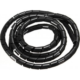 Gembird Σπιράλ 12mm 10m Μαύρο Gembird Σπιράλ 12mm 10m Μαύρο