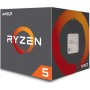 AMD Ryzen 5 ​2600X 3.6GHz Επεξεργαστής 6 Πυρήνων για Socket AM4 σε Κουτί με Ψύκτρα