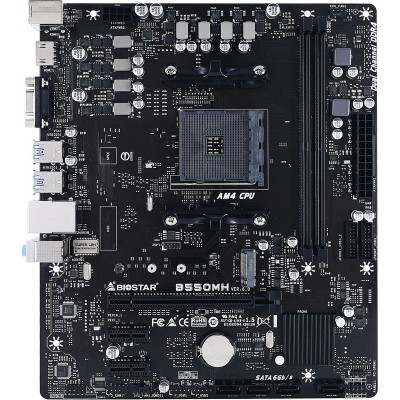 Biostar B550MH Ver. 6.0 Motherboard Micro ATX με AMD AM4 Socket