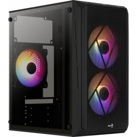 Aerocool CS-107 v2 Mini Tower Κουτί Υπολογιστή με Πλαϊνό Παράθυρο και RGB Φωτισμό Μαύρο Aerocool CS-107 v2 Mini Tower Κουτί Υπολογιστή με Πλαϊνό Παράθυρο και RGB Φωτισμό Μαύρο
