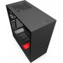 NZXT H510i Gaming Midi Tower Κουτί Υπολογιστή με Πλαϊνό Παράθυρο και RGB Φωτισμό Κόκκινο