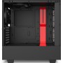 NZXT H510i Gaming Midi Tower Κουτί Υπολογιστή με Πλαϊνό Παράθυρο και RGB Φωτισμό Κόκκινο