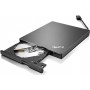 Lenovo ThinkPad UltraSlim Εξωτερικός Οδηγός Εγγραφής/Ανάγνωσης DVD/CD για Laptop / Desktop Μαύρο