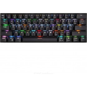 Motospeed CK62 RGB Black (Outemu Red) Πληκτρολόγιο Ελληνικό