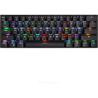 Motospeed CK62 RGB Black (Outemu Red) Πληκτρολόγιο Ελληνικό