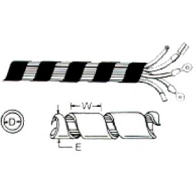 Eval Σπιράλ 13mm 10m Μαύρο Eval Σπιράλ 13mm 10m Μαύρο