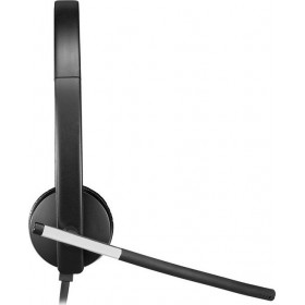 Logitech H650e On Ear Multimedia Ακουστικά με μικροφωνο και σύνδεση USB