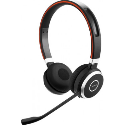 Jabra Evolve 65 UC Stereo Ασύρματα On Ear Multimedia Ακουστικά με μικροφωνο και σύνδεση USB-A / Bluetooth