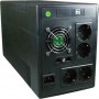 Powertech UPS Line-Interactive 2000VA 1200W με 4 Schuko Πρίζες