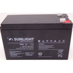 SunLight SPA 12-7.2 Μπαταρία UPS με Χωρητικότητα 7.2Ah και Τάση 12V