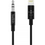 Belkin Καλώδιο Lightning male - 3.5mm male 0.9m Μαύρο (AV10172BT03-BLK)