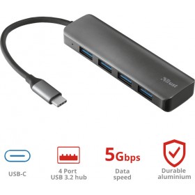 Trust Halyx Aluminium USB-C Trust Halyx Aluminium USB-C