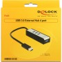 DeLock USB 3.0 External Hub 4 Port (62534)