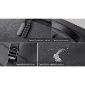 "Xiaomi Mi City Αδιάβροχη Τσάντα Πλάτης για Laptop 14"" σε Γκρι χρώμα" Xiaomi Mi City Αδιάβροχη Τσάντα Πλάτης για Laptop 14" σε Γκρι χρώμα