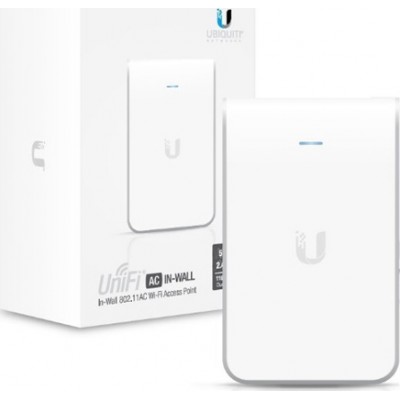 Ubiquiti UniFi AC In-Wall Access Point Wi‑Fi 5 Dual Band (2.4 &amp 5GHz)