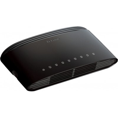 D-Link DES-1008D Unmanaged L2 Switch με 8 Θύρες Ethernet