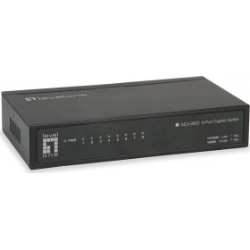 Level One GEU-0822 v2 Unmanaged L2 Switch με 8 Θύρες Gigabit (1Gbps) Ethernet Level One GEU-0822 v2 Unmanaged L2 Switch με 8 Θύρες Gigabit (1Gbps) Ethernet