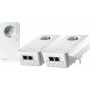 Devolo Magic 2 WiFi next Powerline Τριπλού Kit για Ασύρματη Σύνδεση Wi‑Fi 5 με Passthrough Πρίζα και 2 Θύρες Gigabit Ethernet