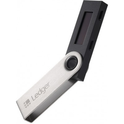 Ledger Nano S Cryptocurrency Hardware Wallet Black