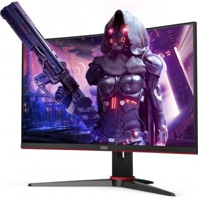 AOC C24G2AE Curved Gaming Monitor 23.6" FHD 1920x1080 165Hz