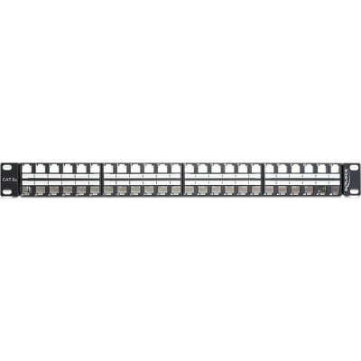 DeLock Patch Panel 19" 1U με 48 Ports Μαύρο