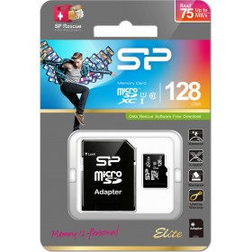 Silicon Power Elite microSDXC 128GB U1 with Adapter (85MB/s)