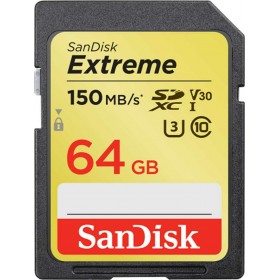 Sandisk Extreme SDXC 64GB U3 V30 (150MB/s) Sandisk Extreme SDXC 64GB U3 V30 (150MB/s)