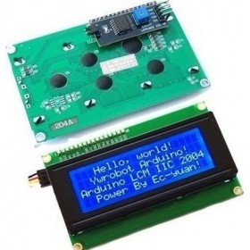 20x4 2004 LCD Display Module Serial Interface with Blue Backlight 20x4 2004 LCD Display Module Serial Interface with Blue Backlight