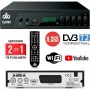 DVB-T2 h.265 Ψηφιακός Δέκτης Mpeg-4 Full HD (1080p) με Λειτουργία PVR (Εγγραφή σε USB) Σύνδεσεις SCART / HDMI / USB