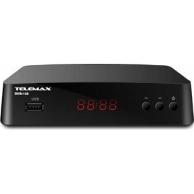 Telemax DVB-150 Ψηφιακός Δέκτης Mpeg-4 Full HD (1080p) με Λειτουργία PVR (Εγγραφή σε USB) Σύνδεσεις SCART / HDMI / USB Telemax DVB-150 Ψηφιακός Δέκτης Mpeg-4 Full HD (1080p) με Λειτουργία PVR (Εγγραφή σε USB) Σύνδεσεις SCART / HDMI / USB