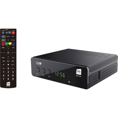 DiGiView BHT1230 Ψηφιακός Δέκτης Mpeg-4 HD (720p) με Λειτουργία PVR (Εγγραφή σε USB) Σύνδεσεις SCART / HDMI / USB