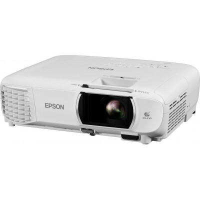 Epson EH-TW750 Projector Τεχνολογίας Προβολής 3LCD με Φυσική Ανάλυση 1920 x 1080 και Φωτεινότητα 3400 Ansi Lumens με WiFi Λευκός
