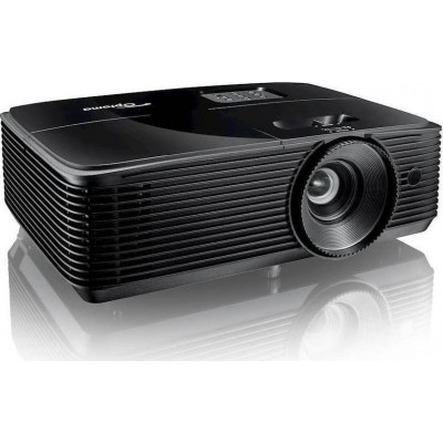 Optoma HD144X Projector Τεχνολογίας Προβολής DLP με Φυσική Ανάλυση 1920 x 1080 και Φωτεινότητα 3200 Ansi Lumens Μαύρος