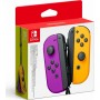 Nintendo Joy-Con Set Ασύρματο Gamepad για Switch Purple/Neon Orange