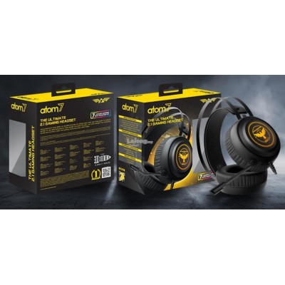 Armaggeddon Atom 7 Over Ear Gaming Headset (3.5mm / USB)