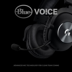 Logitech G PRO X with MIT Blue VO!CE Over Ear Gaming Headset (2x3.5mm / USB) Logitech G PRO X with MIT Blue VO!CE Over Ear Gaming Headset (2x3.5mm / USB)