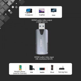 Onten Audio Video Capture Card Onten Audio Video Capture Card