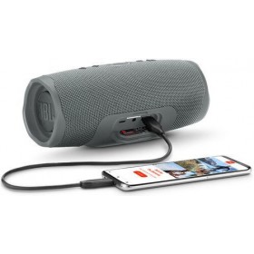 JBL Charge 4 Αδιάβροχο Ηχείο Bluetooth 30W με 20 ώρες Λειτουργίας GreyΚωδικός: JBLCHARGE4GRYAM  JBL Charge 4 Αδιάβροχο Ηχείο Bluetooth 30W με 20 ώρες Λειτουργίας GreyΚωδικός: JBLCHARGE4GRYAM