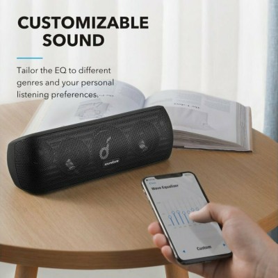 Anker Soundcore Motion+ Αδιάβροχο Ηχείο Bluetooth 30W με 12 ώρες Λειτουργίας BlackΚωδικός: A3116011 