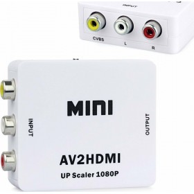3xRCA female In - HDMI female out (AV2HDMI)