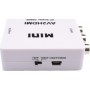 3xRCA female In - HDMI female out (AV2HDMI)