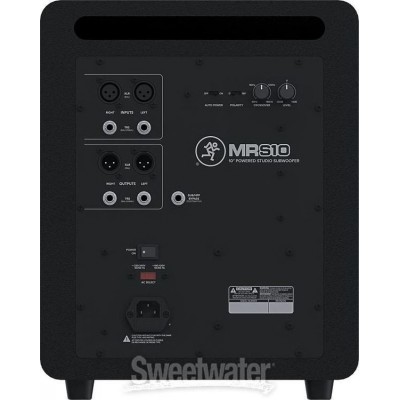 Mackie MRS10 Αυτοενισχυόμενο Subwoofer με Ηχείο 10" 120W Μαύρο