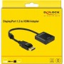 DeLock DisplayPort male - HDMI female (62607)